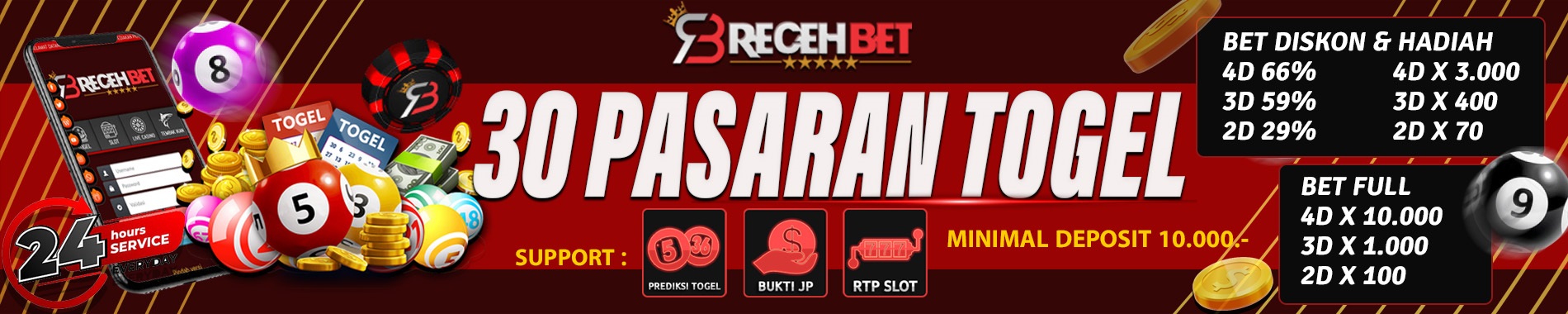 RECEHBET TOGEL 30 PASARAN